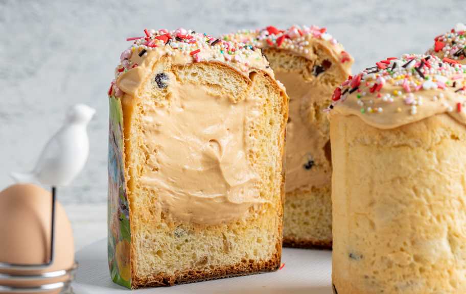 Новый рецепт: Творожный кулич с заварным кремом — Eda.Video