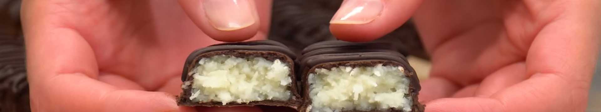 Шоколадно-кокосовые конфеты — Eda.Video