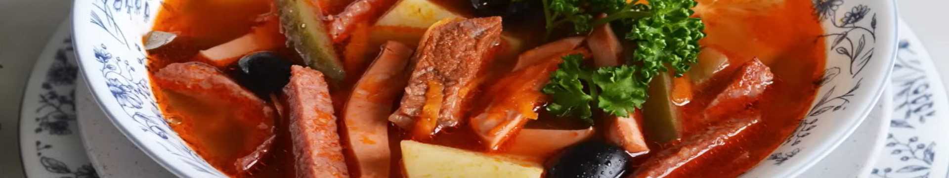 Классическая солянка с картошкой — Eda.Video