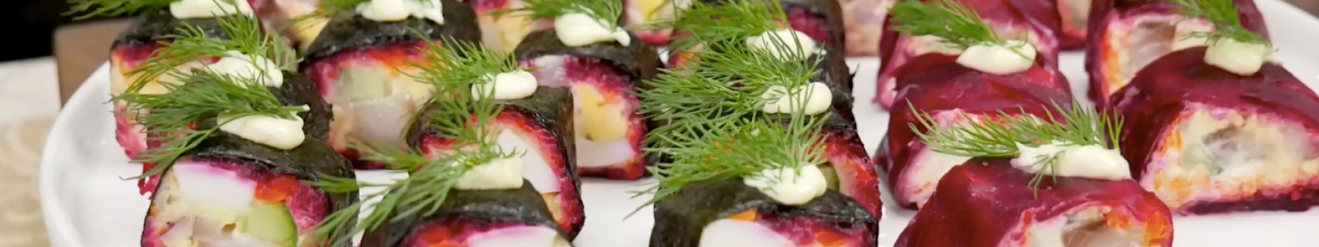 Роллы Селедка под шубой — Eda.Video