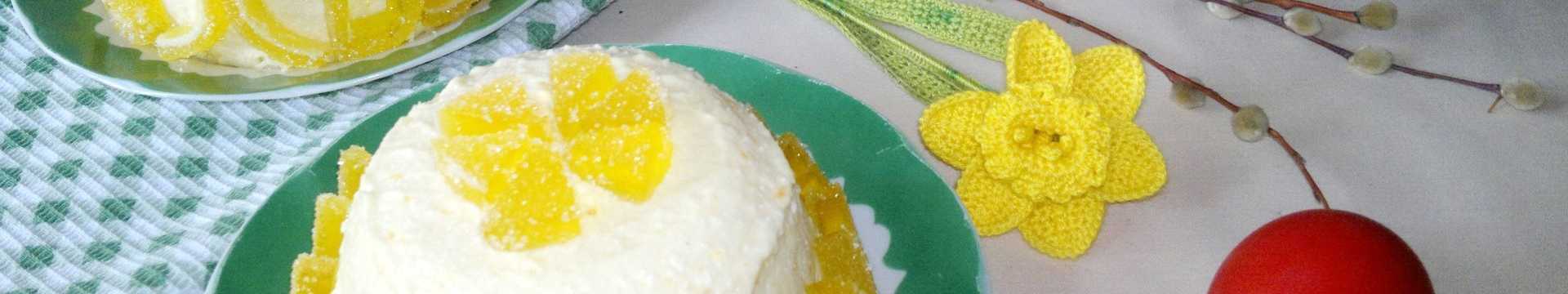 Творожная пасха муссовая — Eda.Video