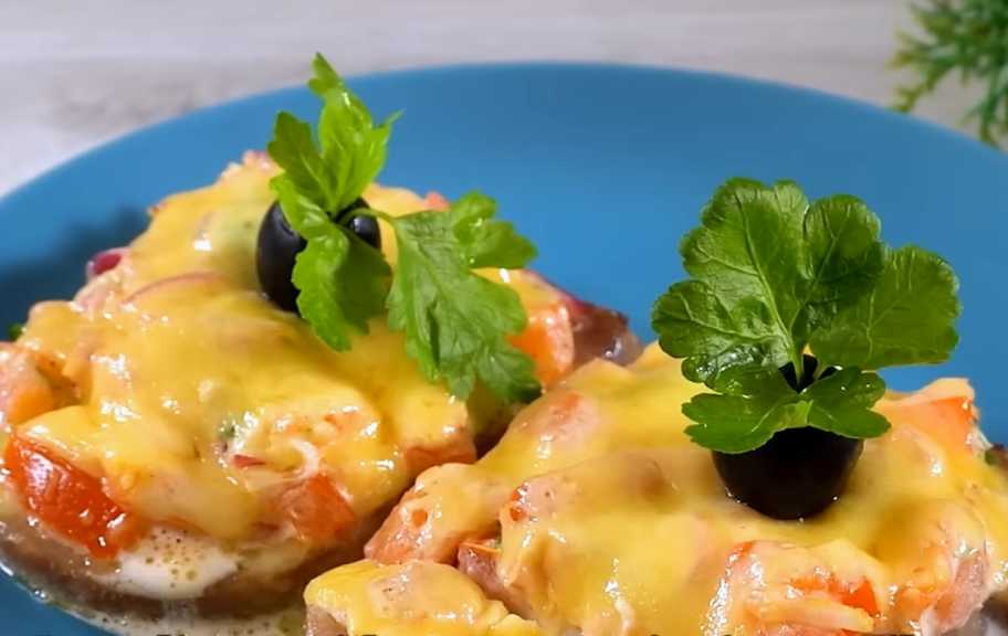 Новый рецепт: Запечённый говяжий язык с грибами — Eda.Video