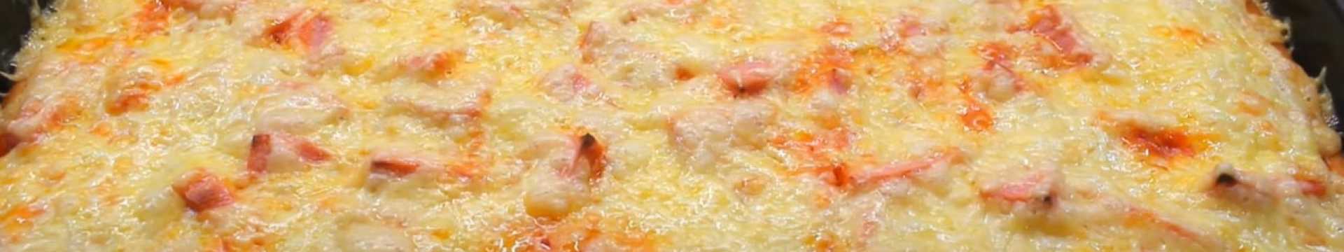 Быстрая пицца в духовке — Eda.Video