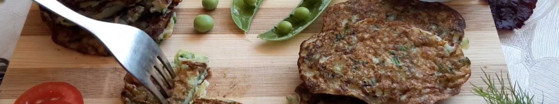 Оладьи из кабачков с рисовой мукой — Eda.Video