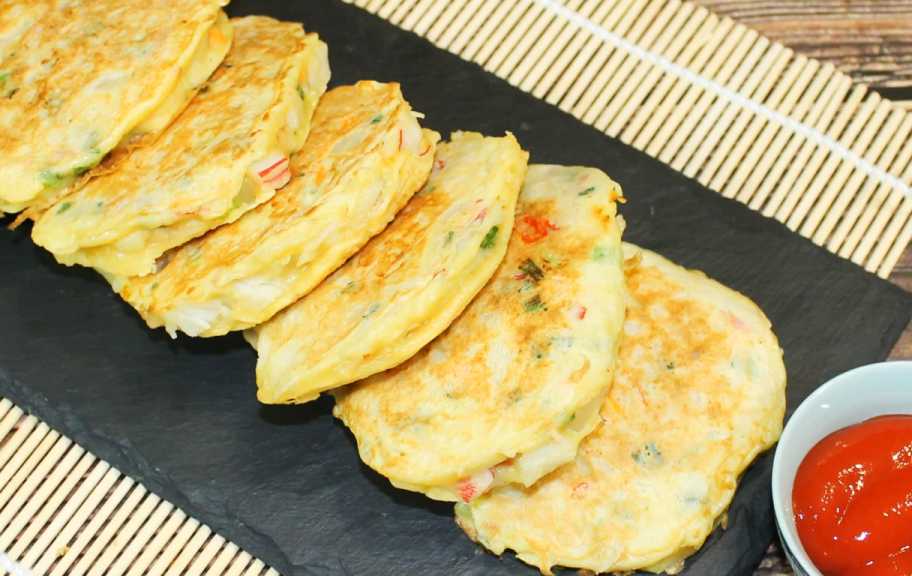 Новый рецепт: Корейские оладьи Массаль джон — Eda.Video