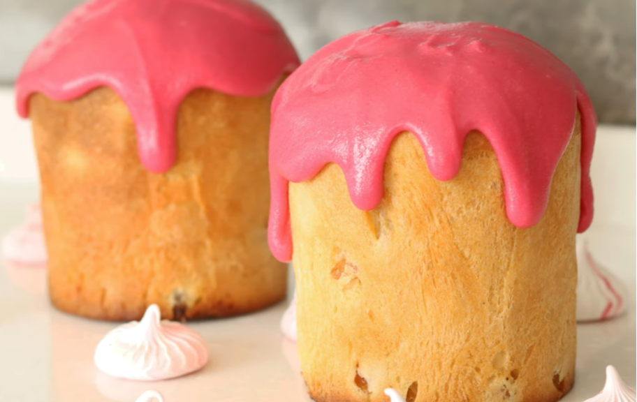 Рецепт: Клюквенная глазурь для пасхального кулича