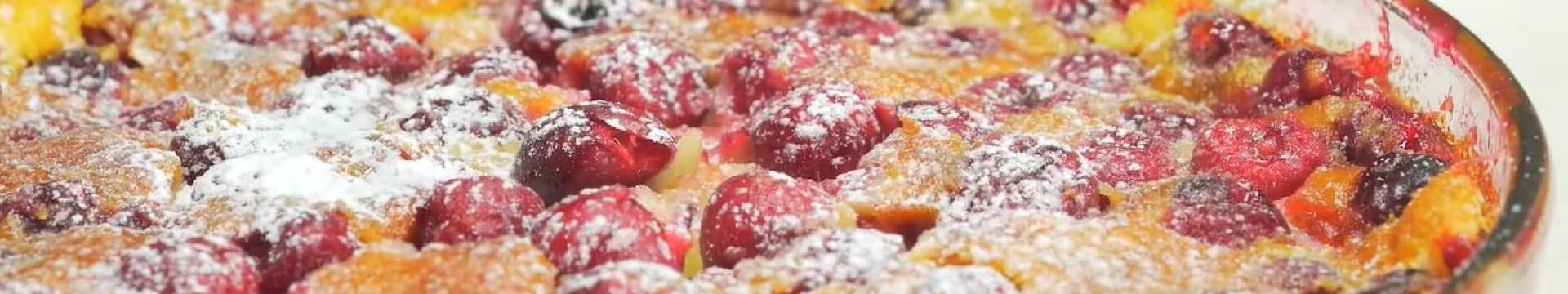 Клафути с вишней — Eda.Video