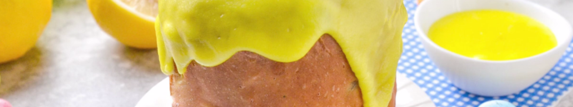 Лимонная глазурь для кулича — Eda.Video