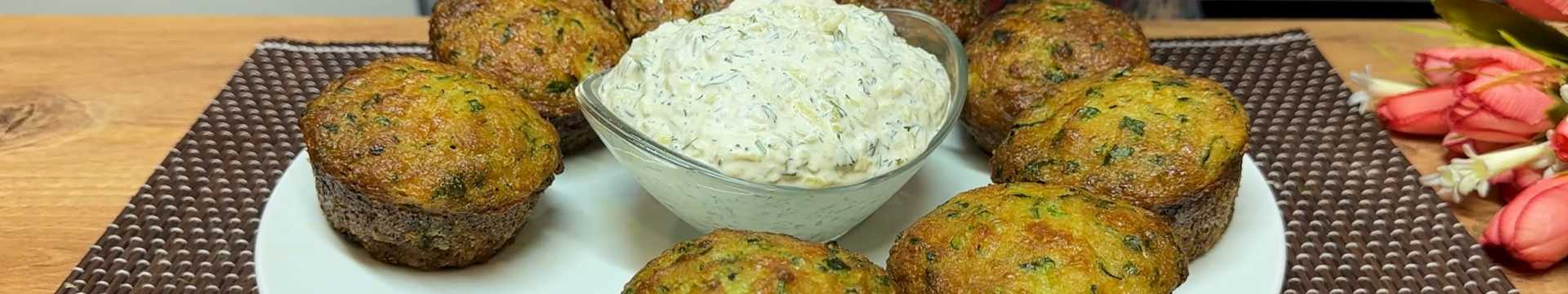 «Маффины» из кабачков и картофеля — Eda.Video