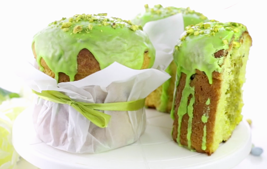 Новый рецепт: Дубайский кулич с фисташковой начинкой — Eda.Video