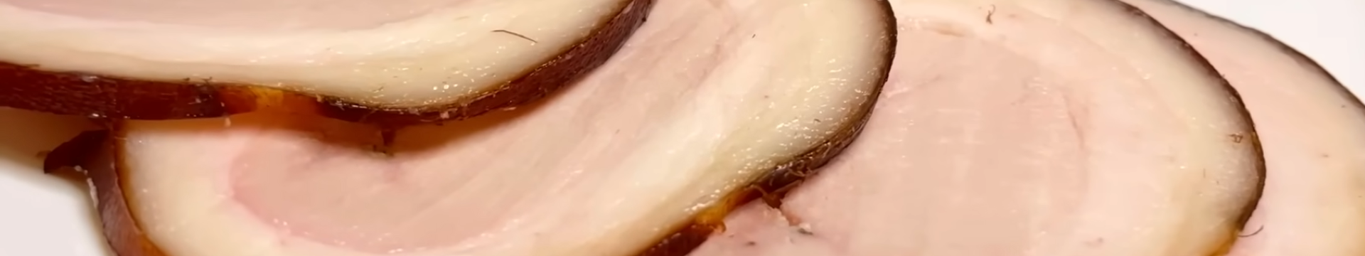 Грудинка и сало горячего копчения в кастрюле — Eda.Video