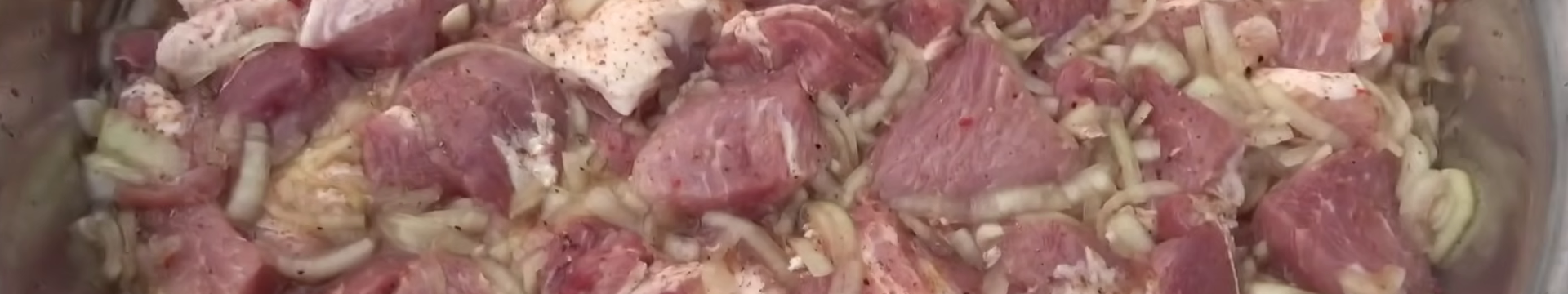 Маринад для шашлыка на минералке — Eda.Video