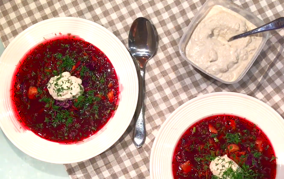 Новый рецепт: Сыроедческий борщ — Eda.Video