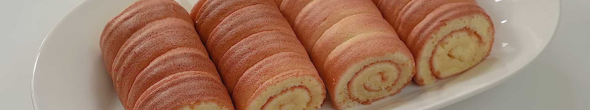 Нежные бисквитные рулетики — Eda.Video