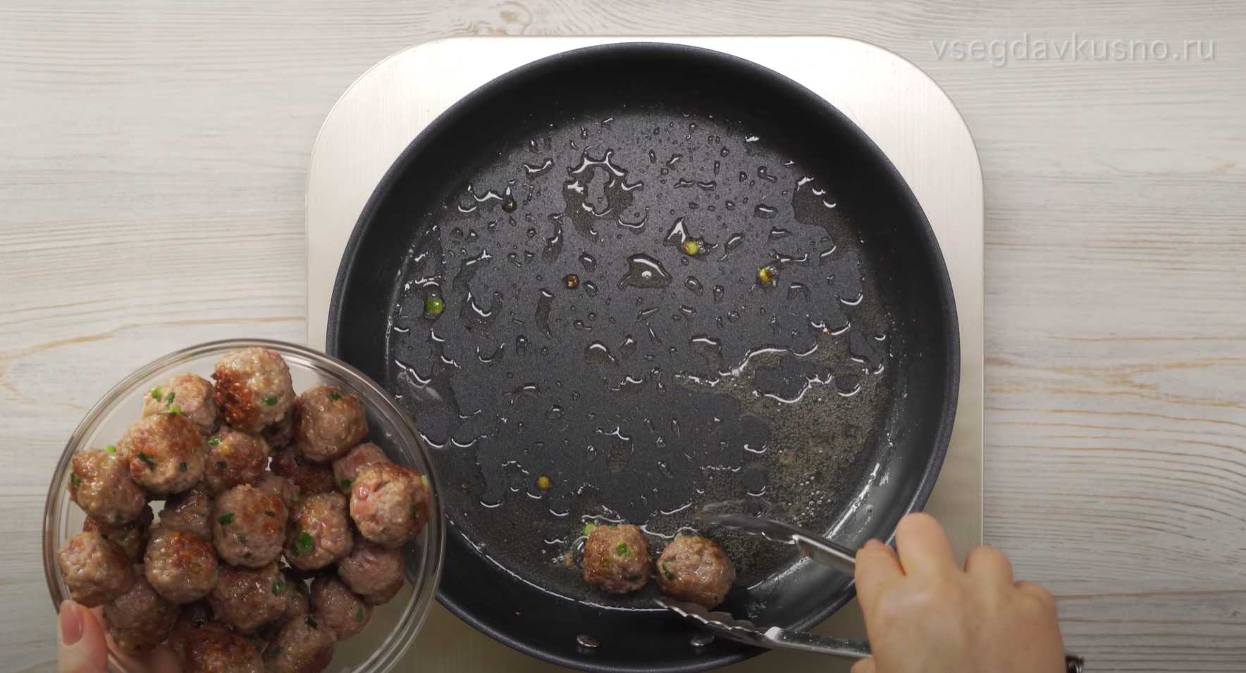 Мясные фрикадельки с лапшой в азиатском стиле-Шаг 4