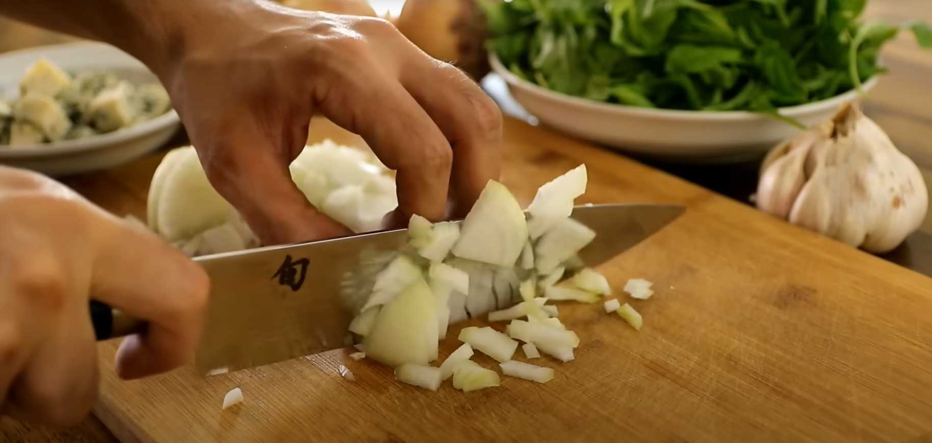 Киш с сыром и шпинатом-Шаг 4