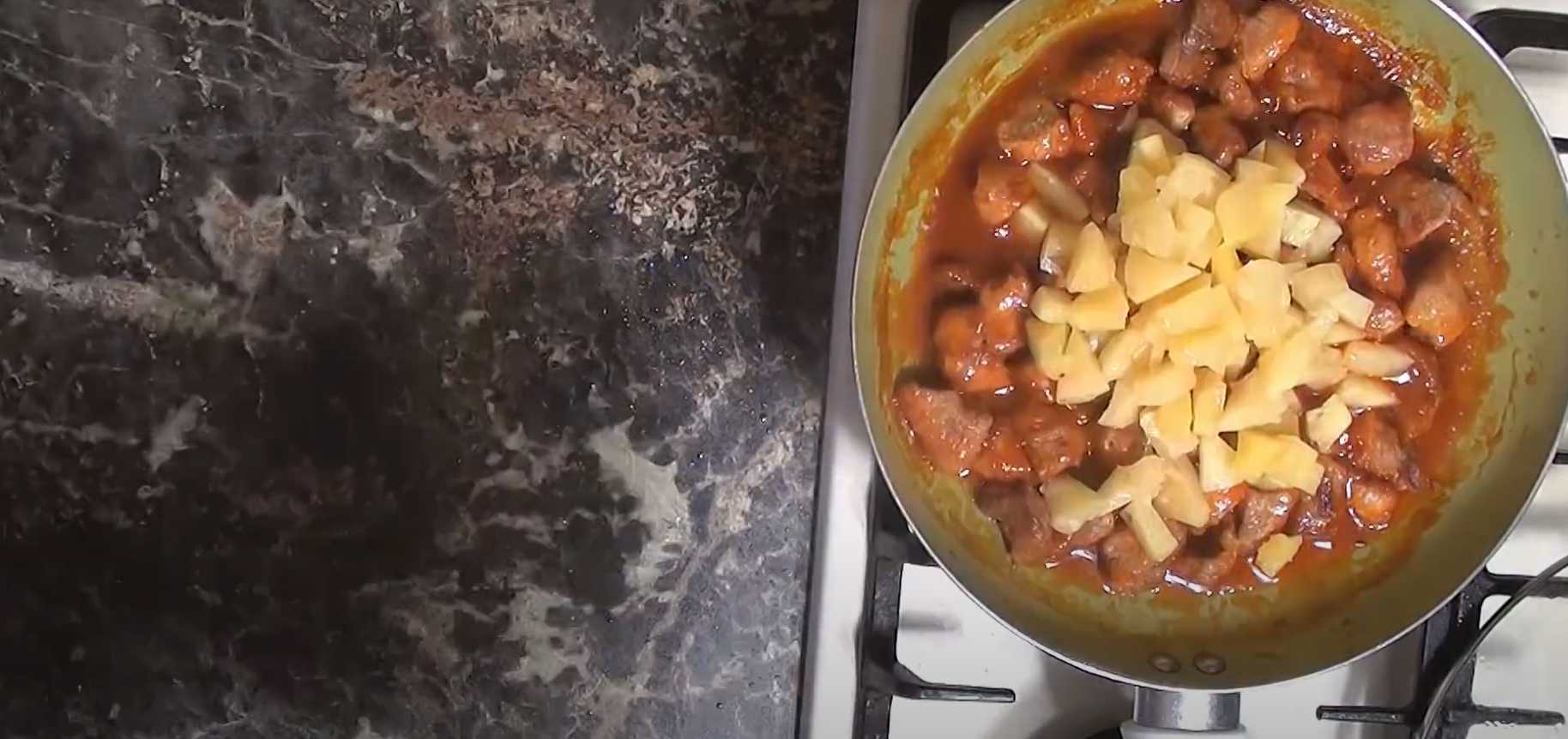 Сладкая свинина с ананасами-Шаг 6
