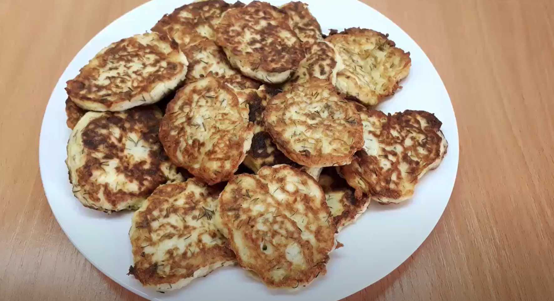 Оладьи из кабачков с творогом-Шаг 7
