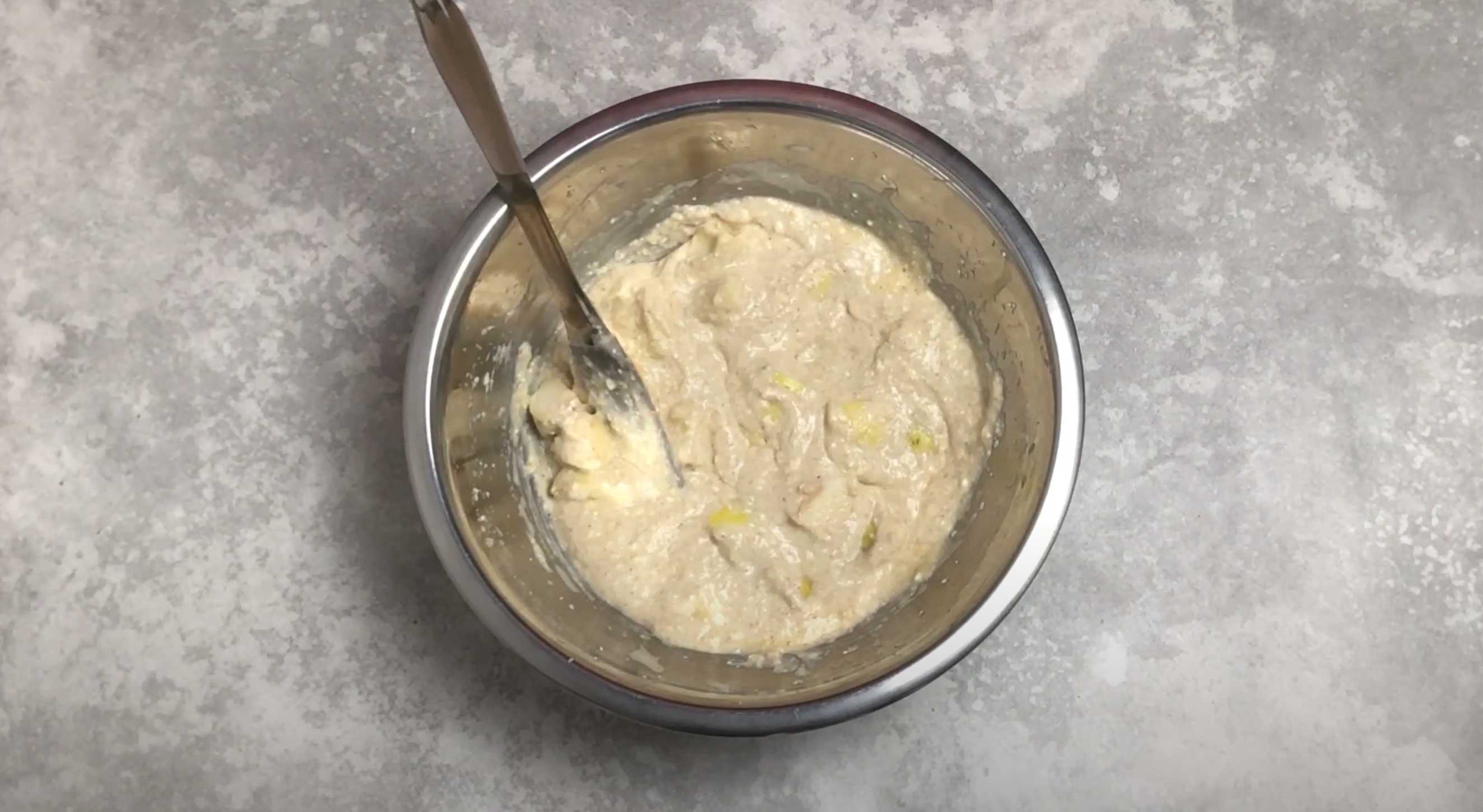 ПП шарлотка с яблоками и творогом без сахара-Шаг 7