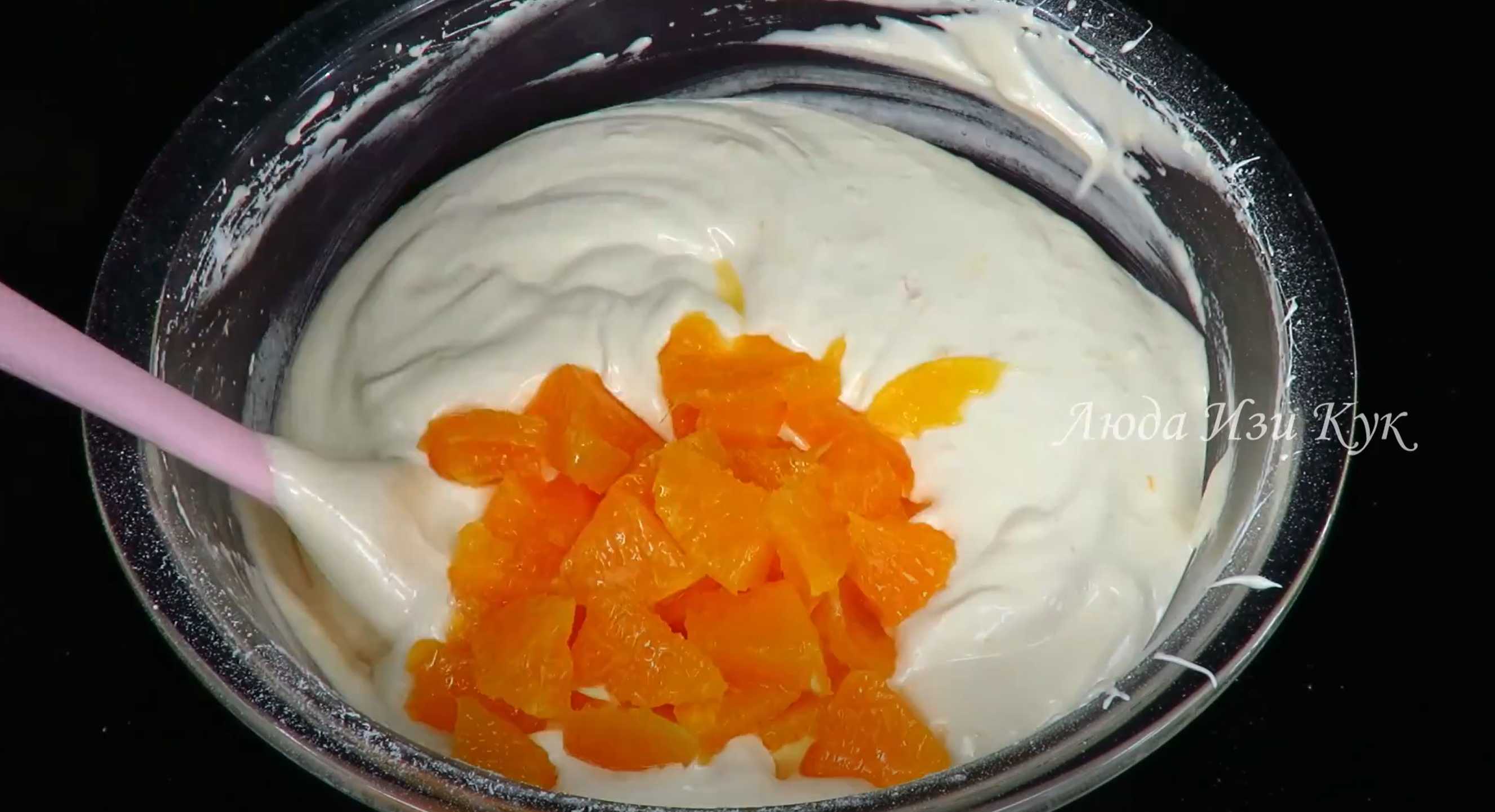 Шарлотка с апельсинами-Шаг 10
