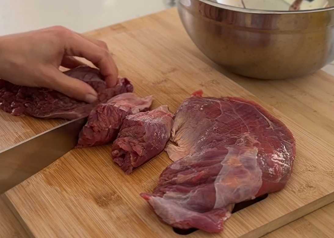 Фарш из свежей говядины с овощами и рисом-Шаг 1