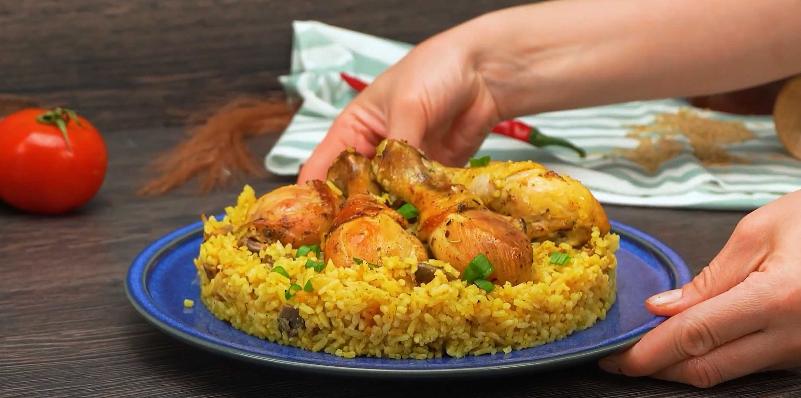 Плов с курицей в пакете-Шаг 12