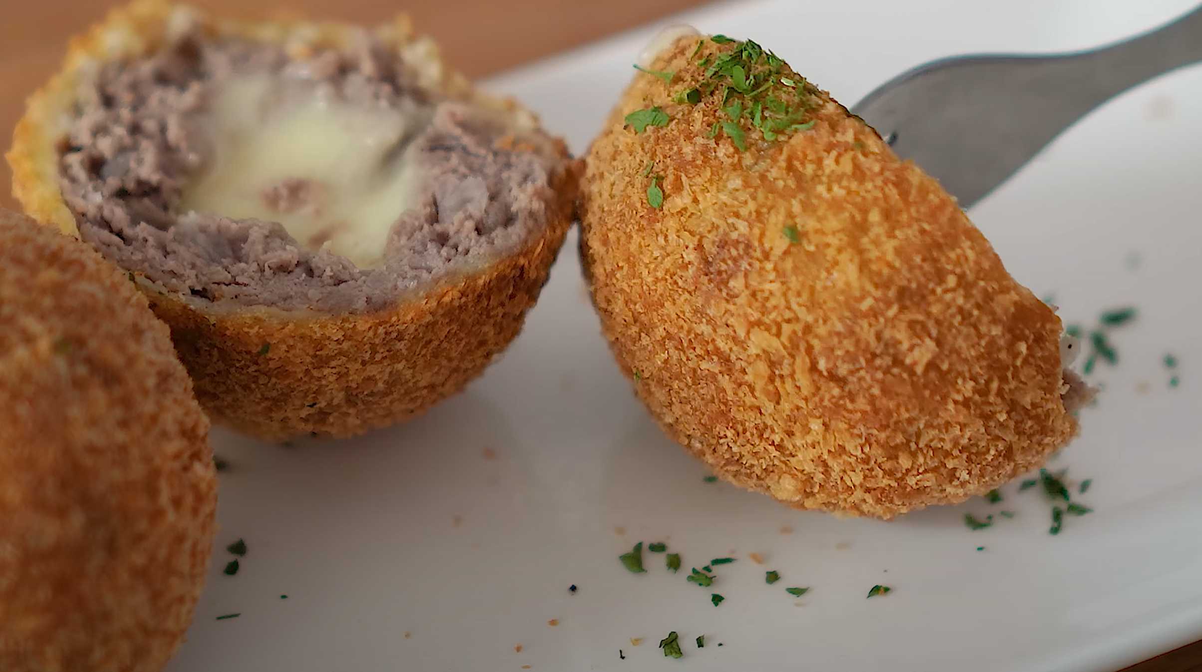Мясные колобки с сыром-Шаг 10