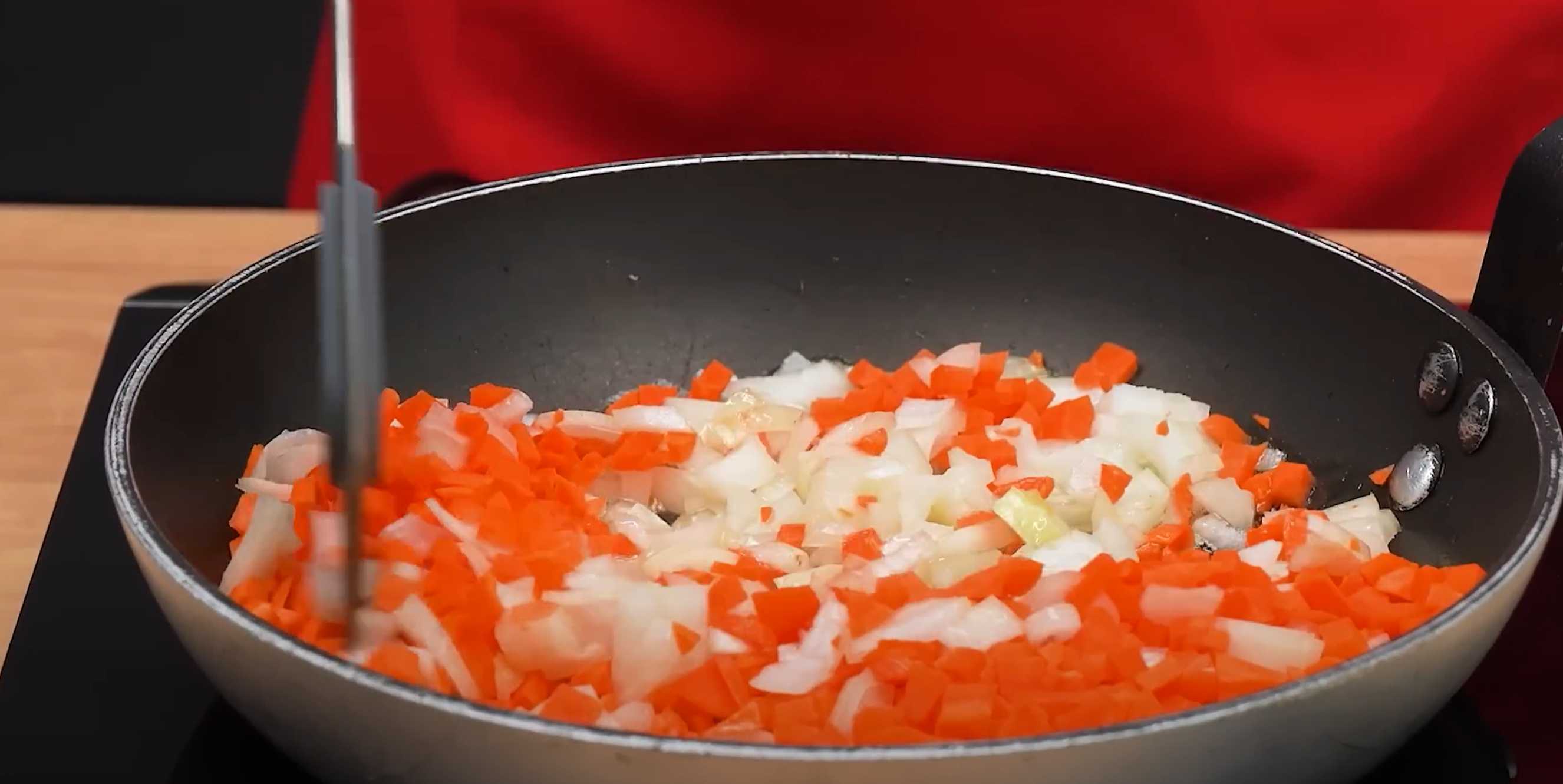 Запеканка из фарша с сыром и овощами-Шаг 5