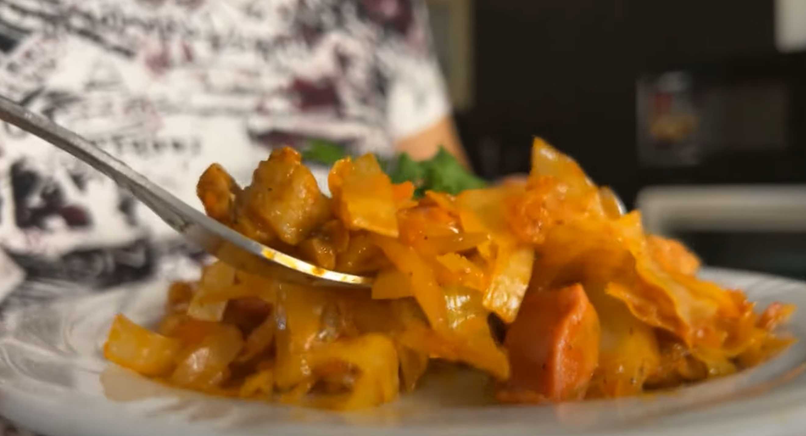 Капустная солянка с мясом-Шаг 12