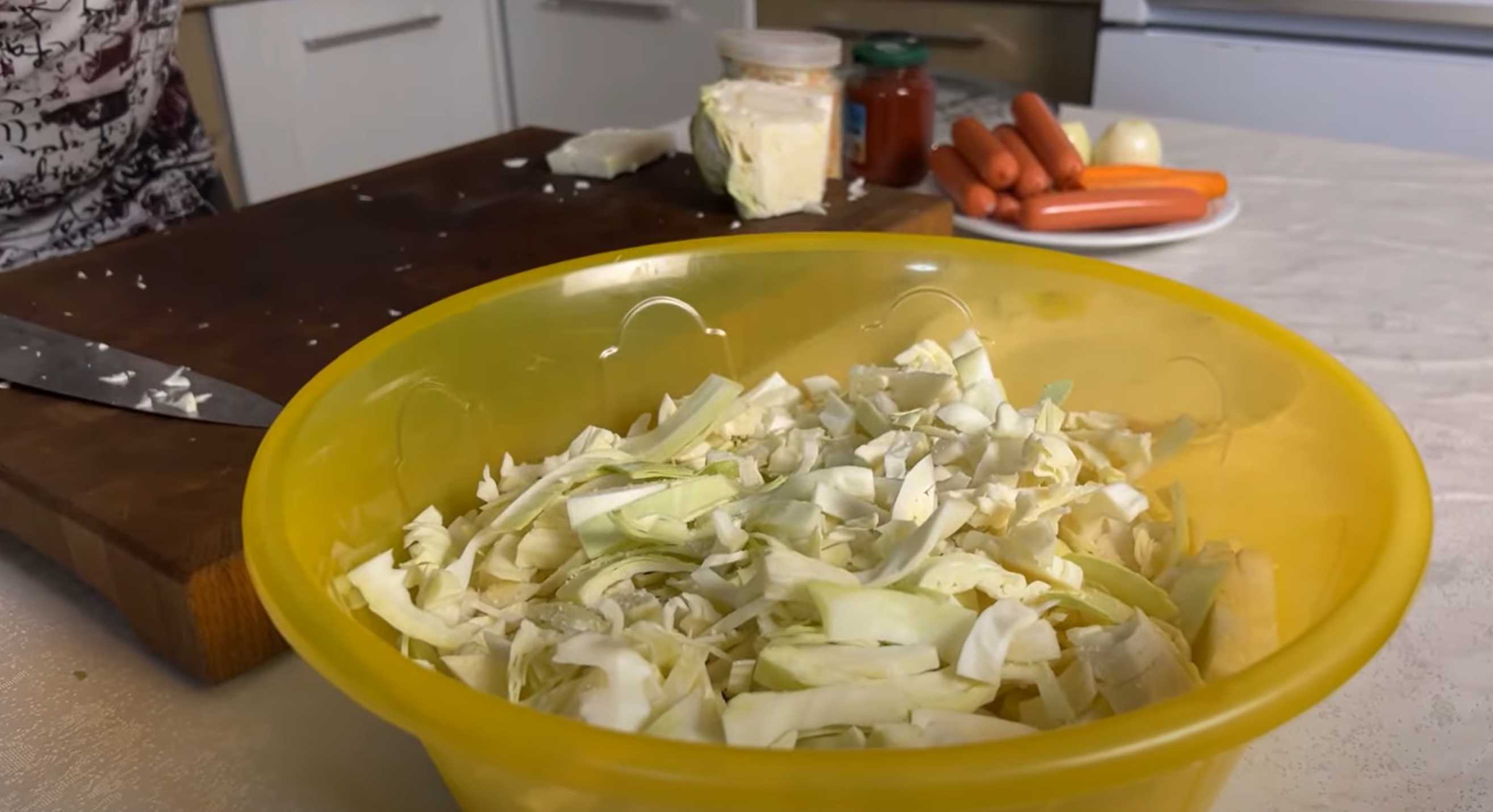 Капустная солянка с мясом-Шаг 4