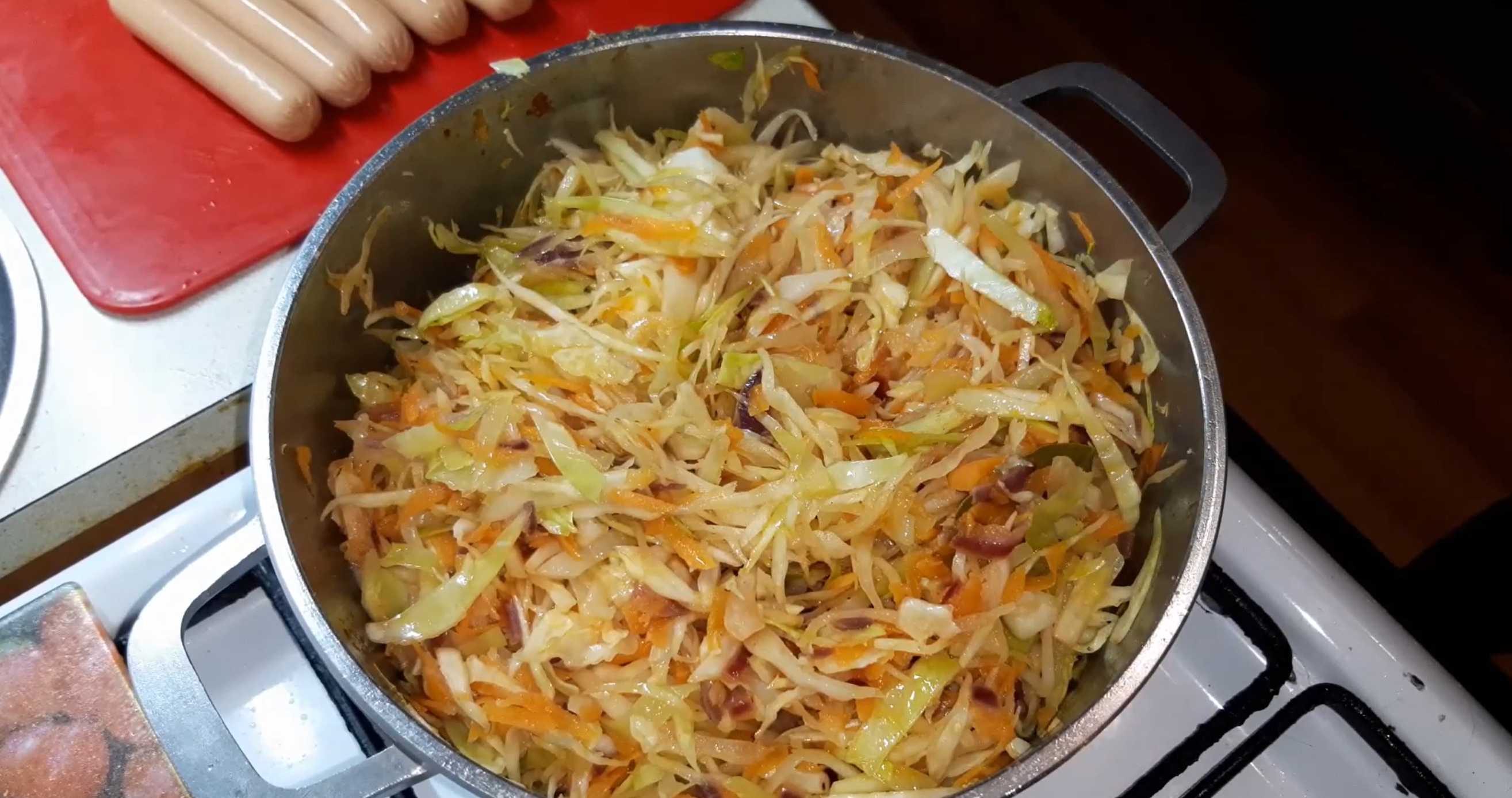Солянка с сосисками-Шаг 7