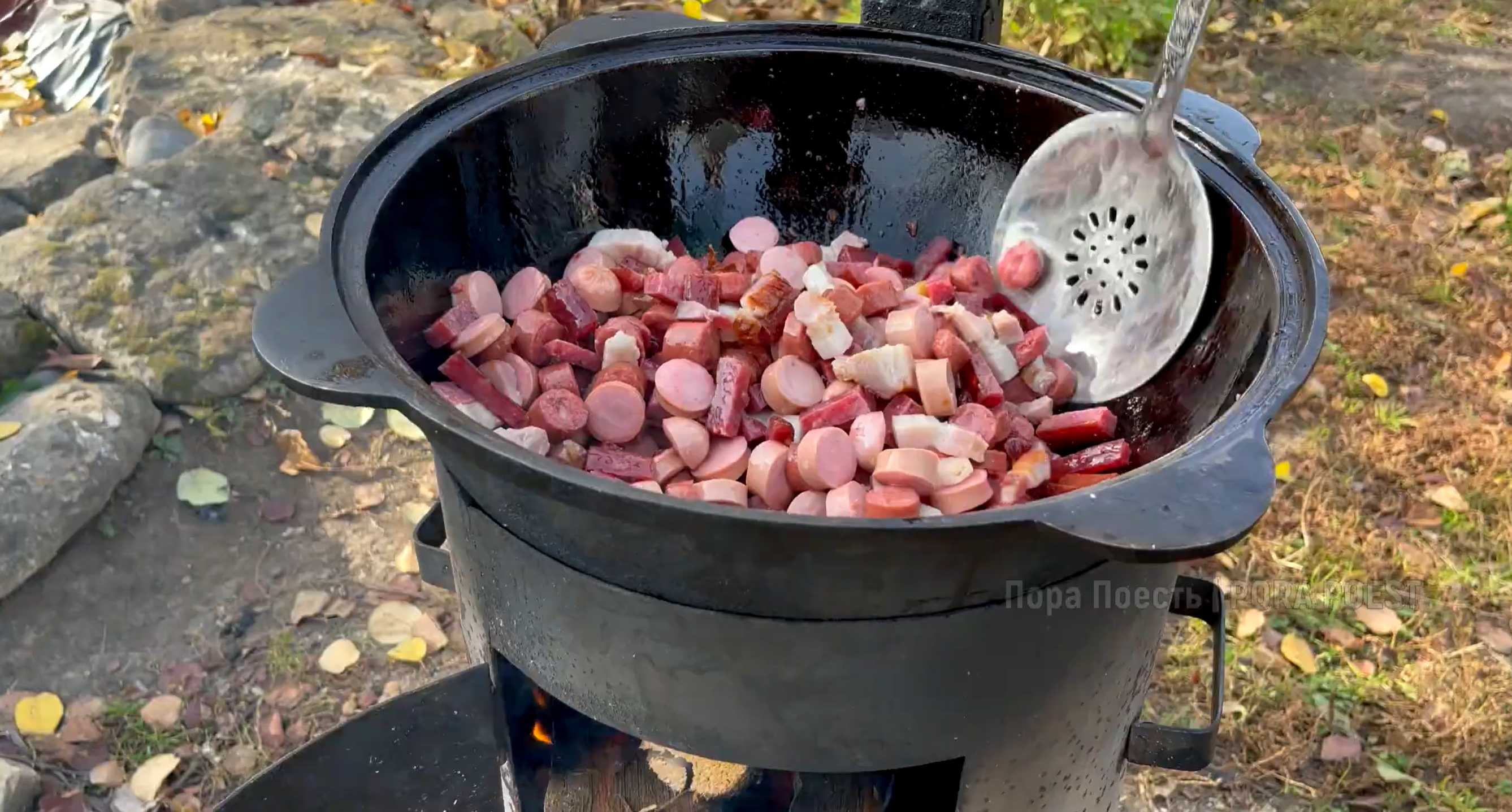 Солянка с копченостями-Шаг 1