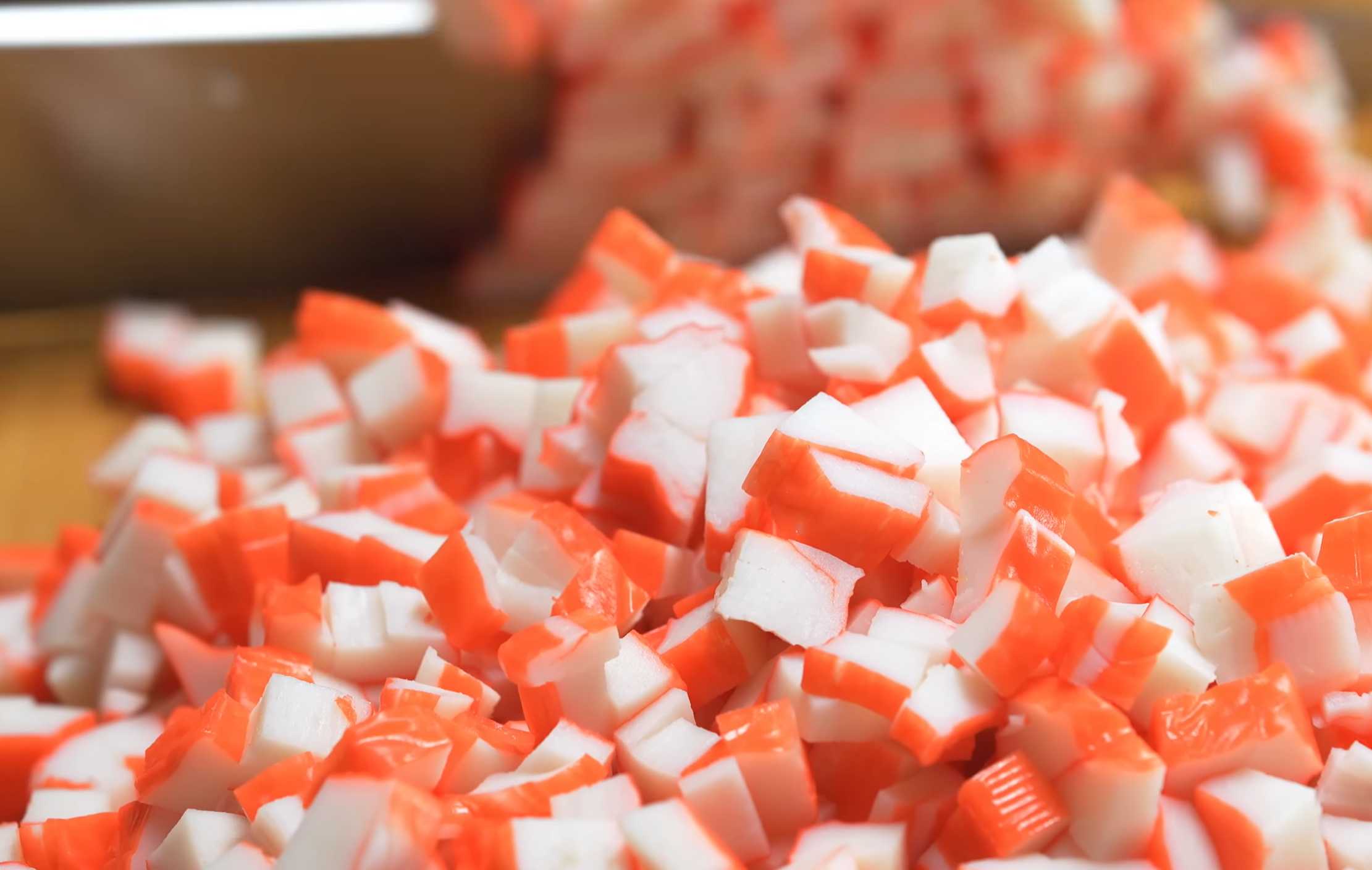 Крабовый салат классический-Шаг 1