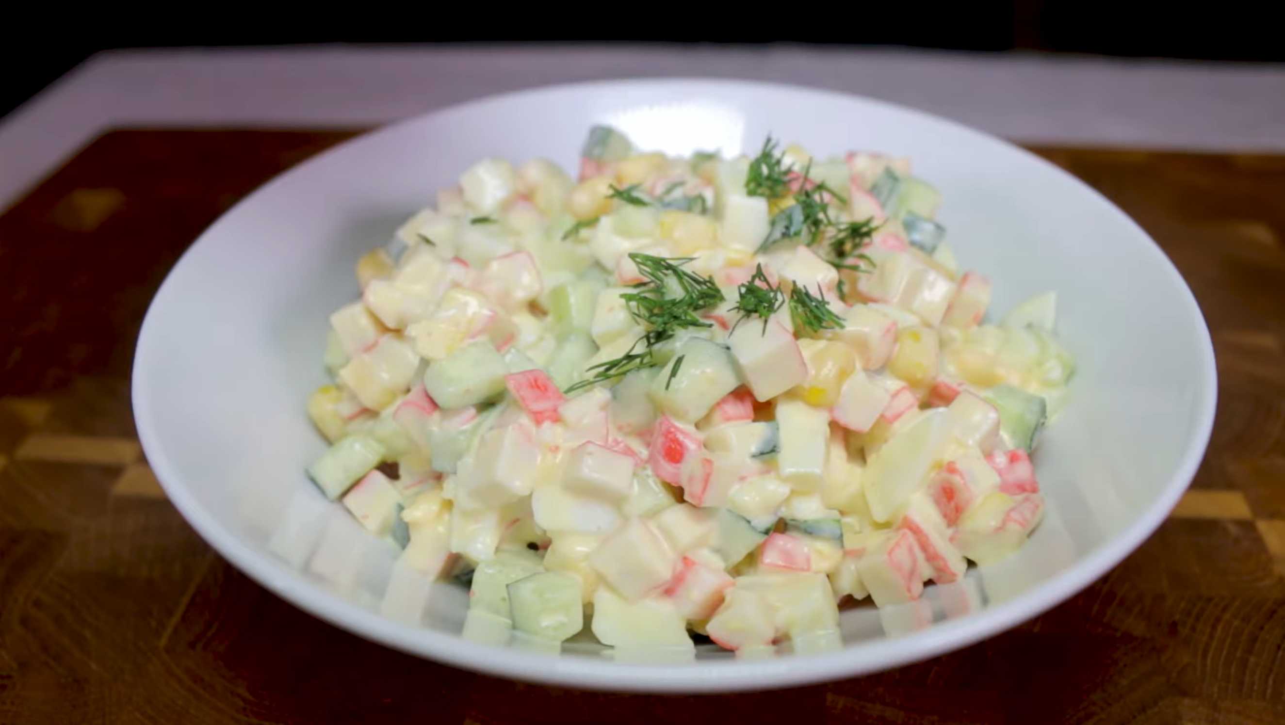 Крабовый салат без риса-Шаг 7