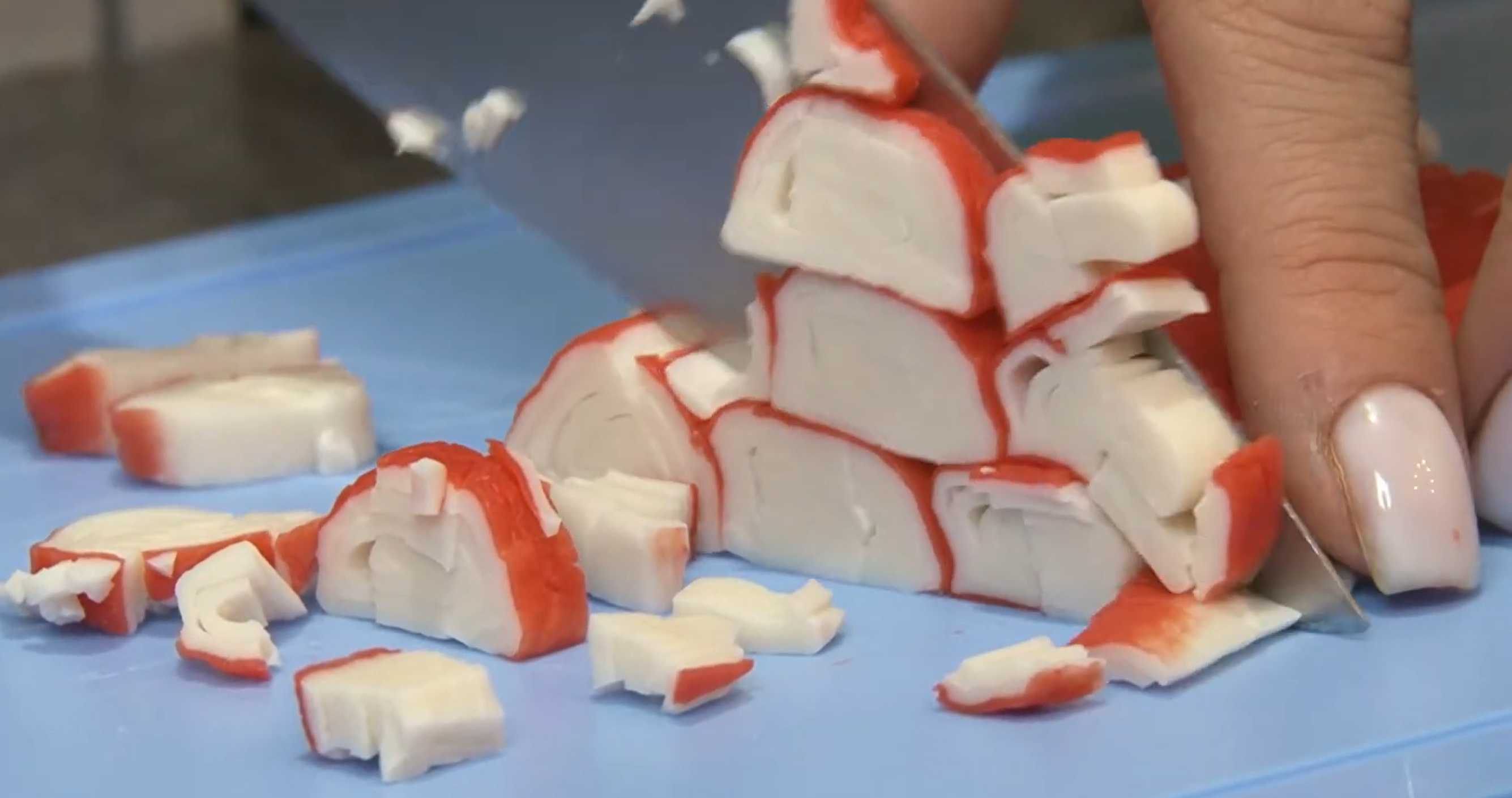 ПП крабовый салат-Шаг 1