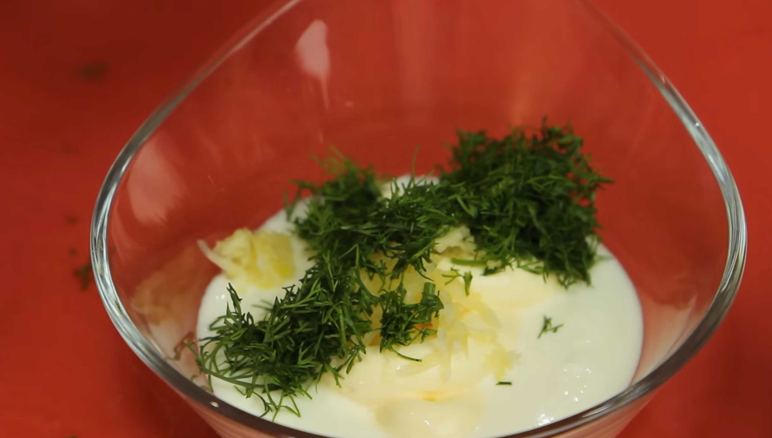 Крабовый салат без кукурузы-Шаг 4