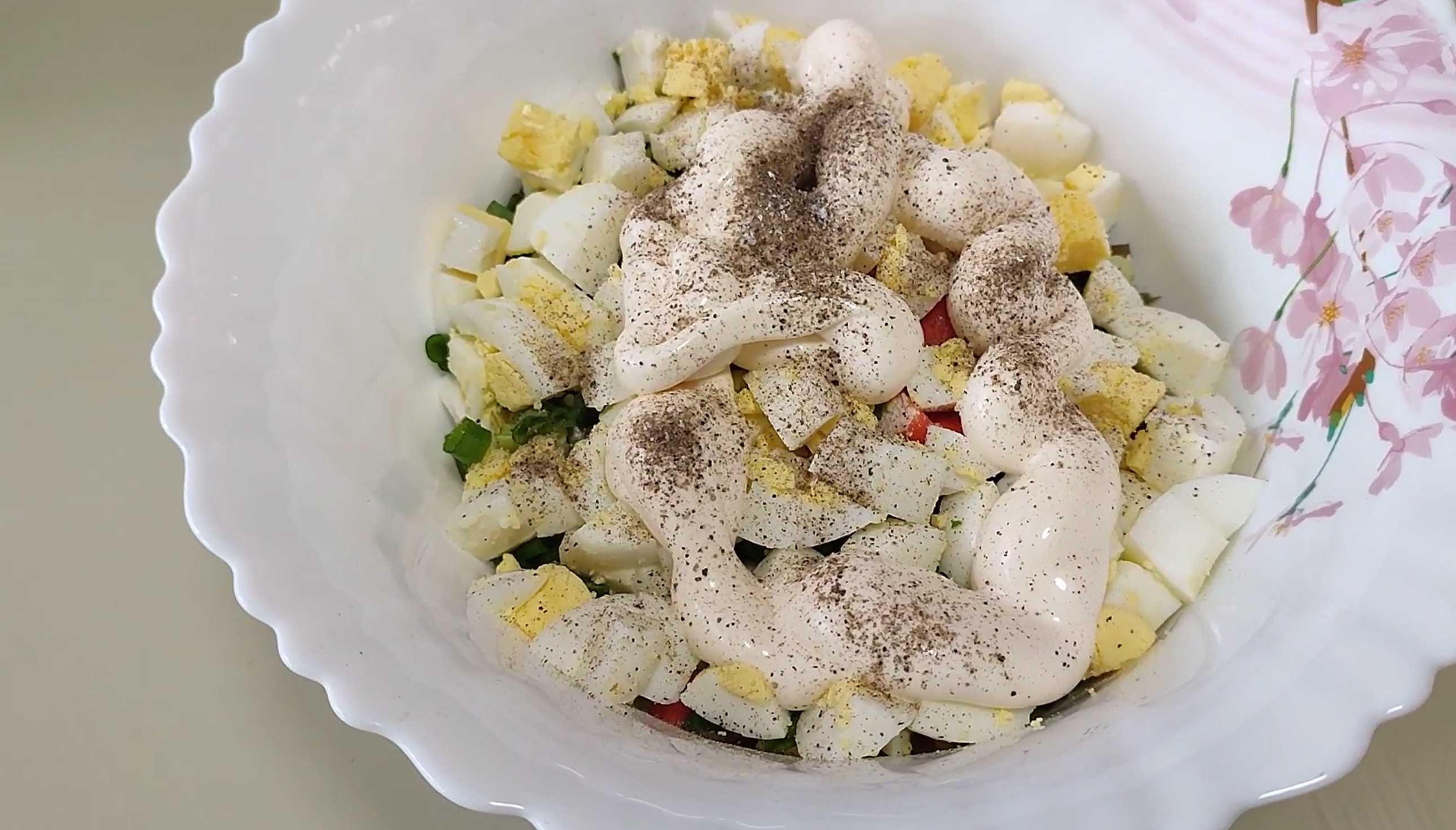 Салат из морской капусты с крабовыми палочками-Шаг 5