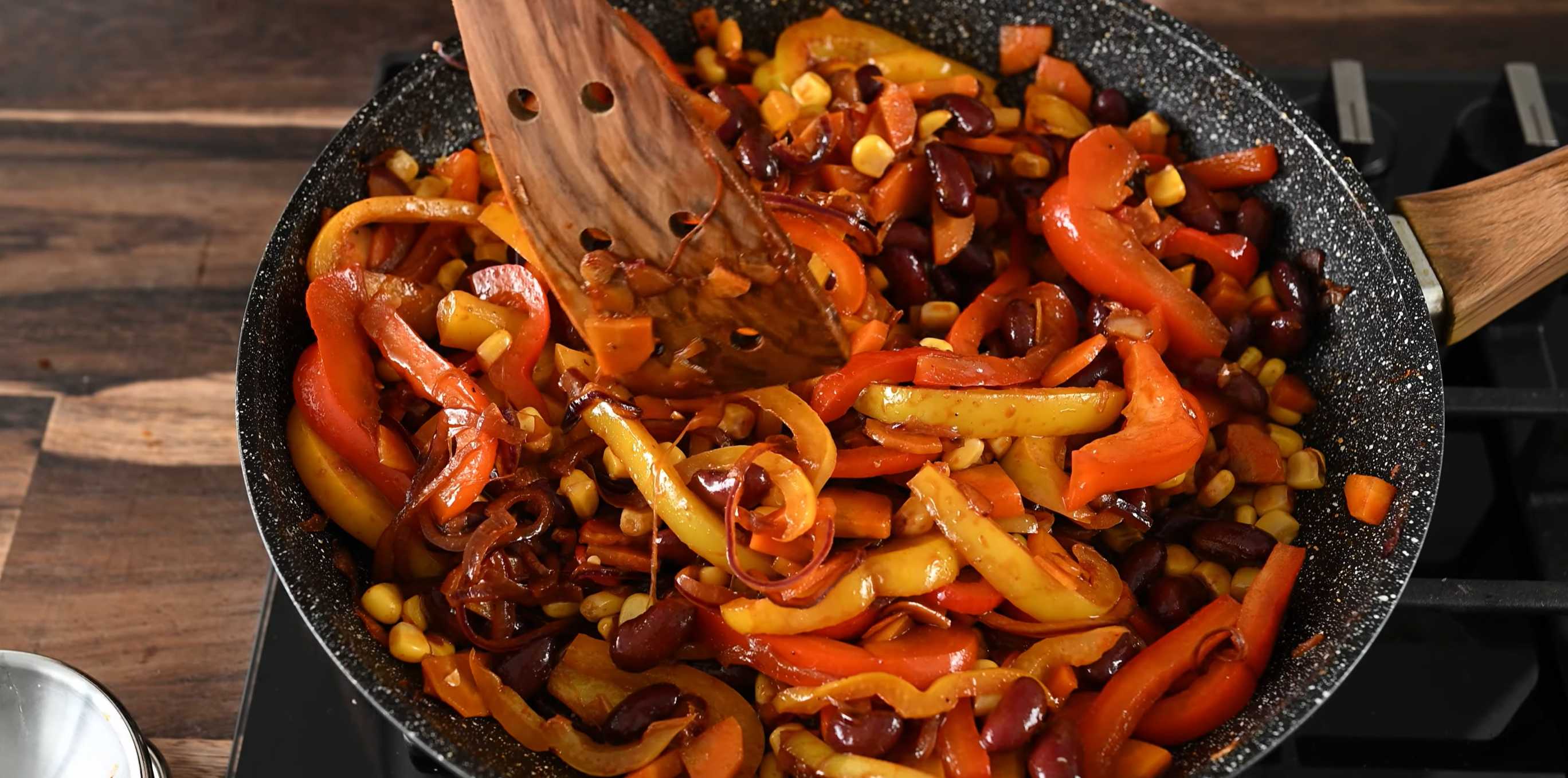 Овощная энчилада-Шаг 9