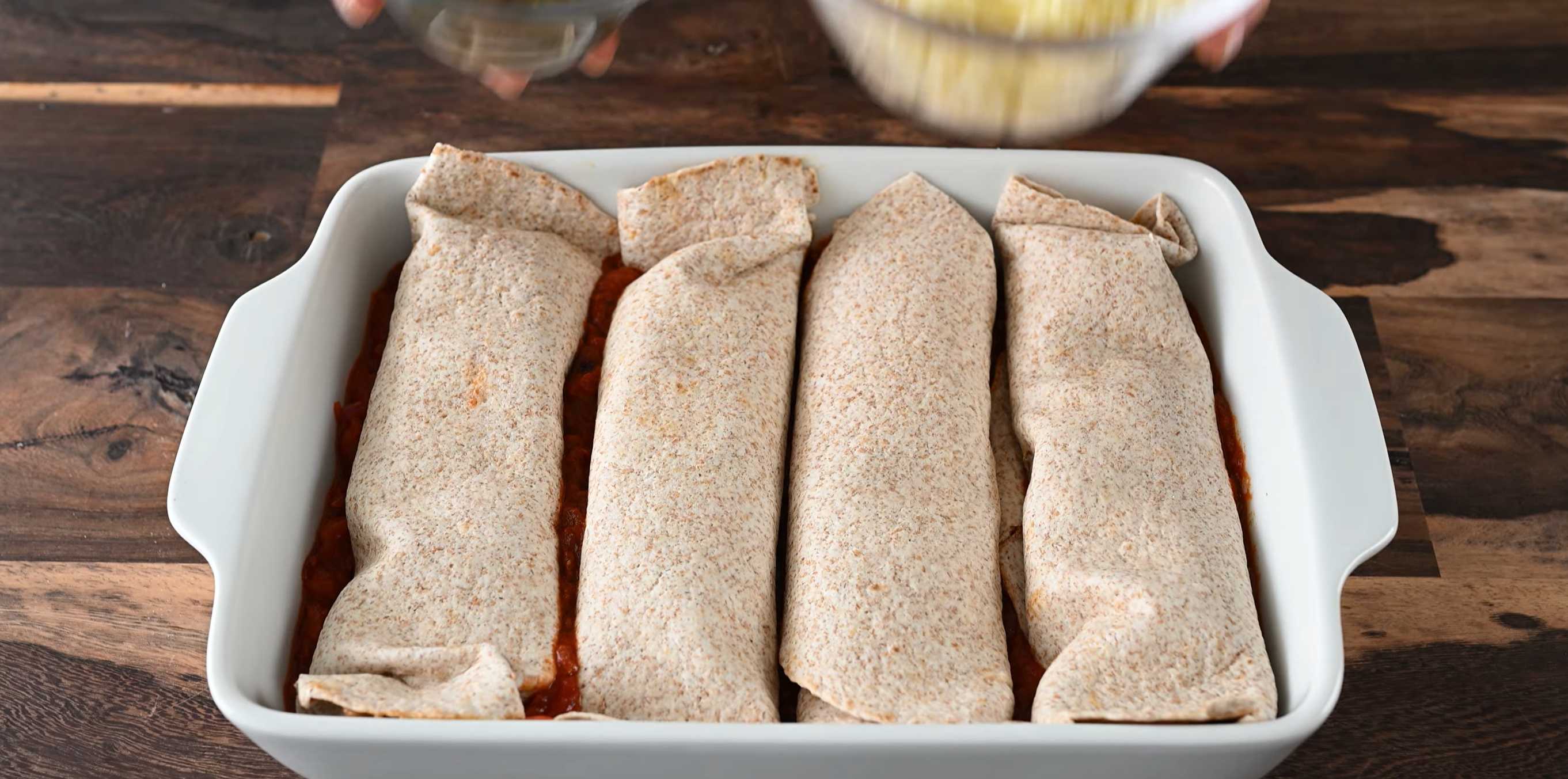 Овощная энчилада-Шаг 12