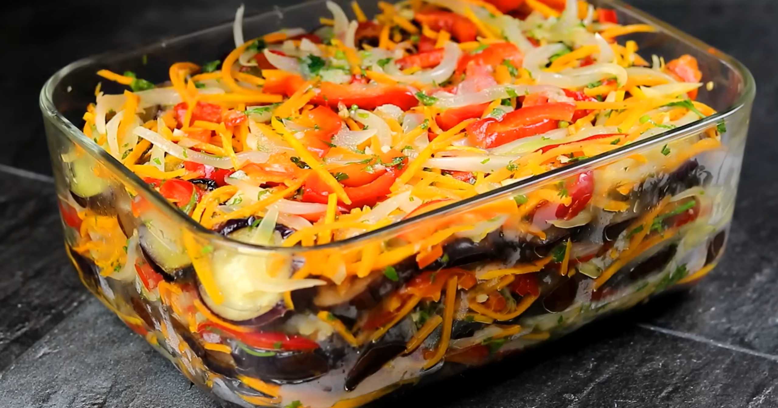 Баклажаны с тушеными овощами-Шаг 11