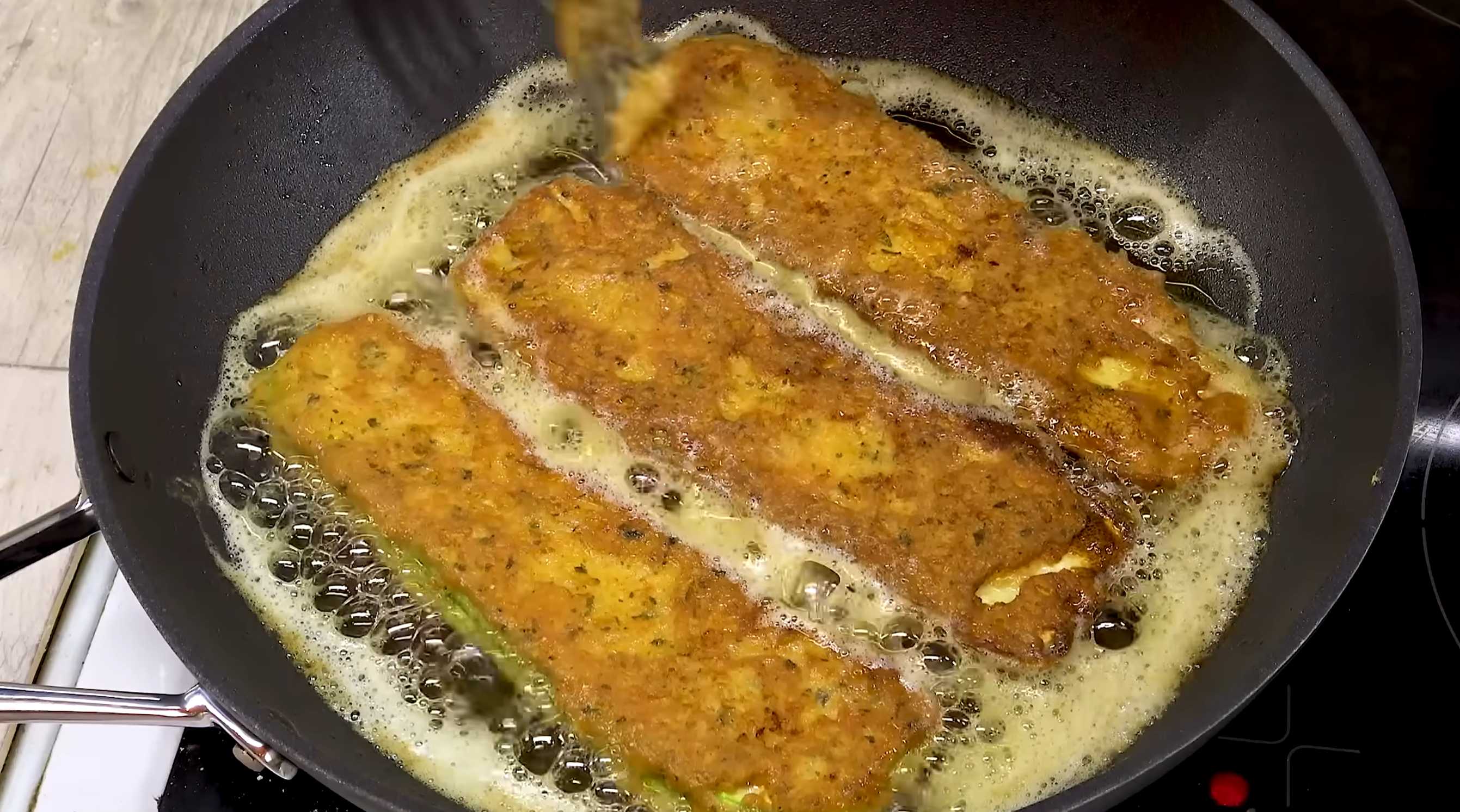 Обжаренные цуккини с сыром и яйцом-Шаг 7