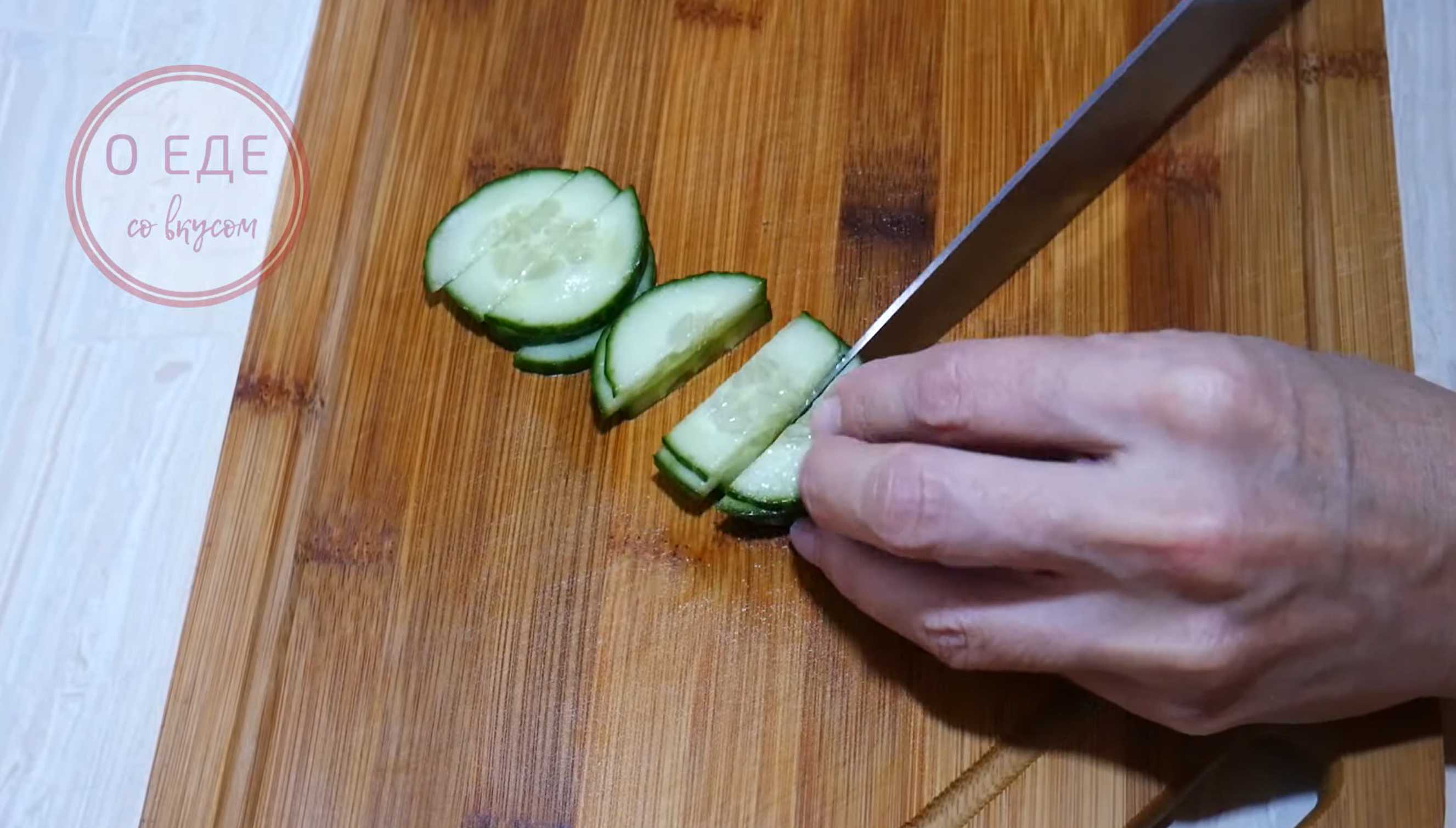 Сытный салат с лапшой ашлянфу-Шаг 3