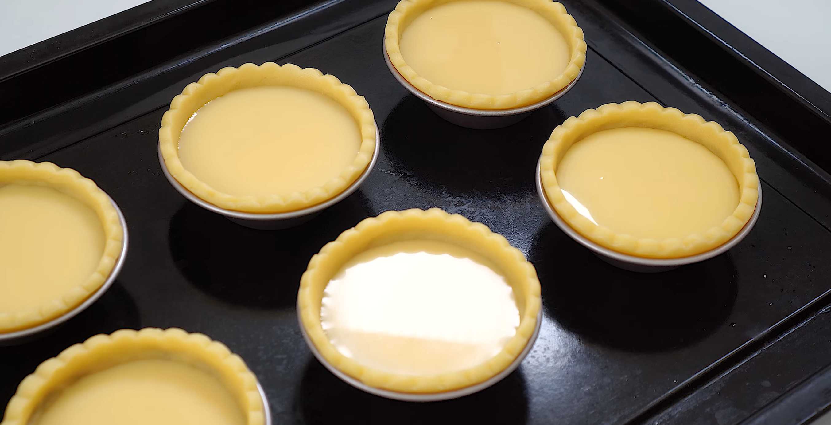 Яичные пирожные-тарталетки-Шаг 11