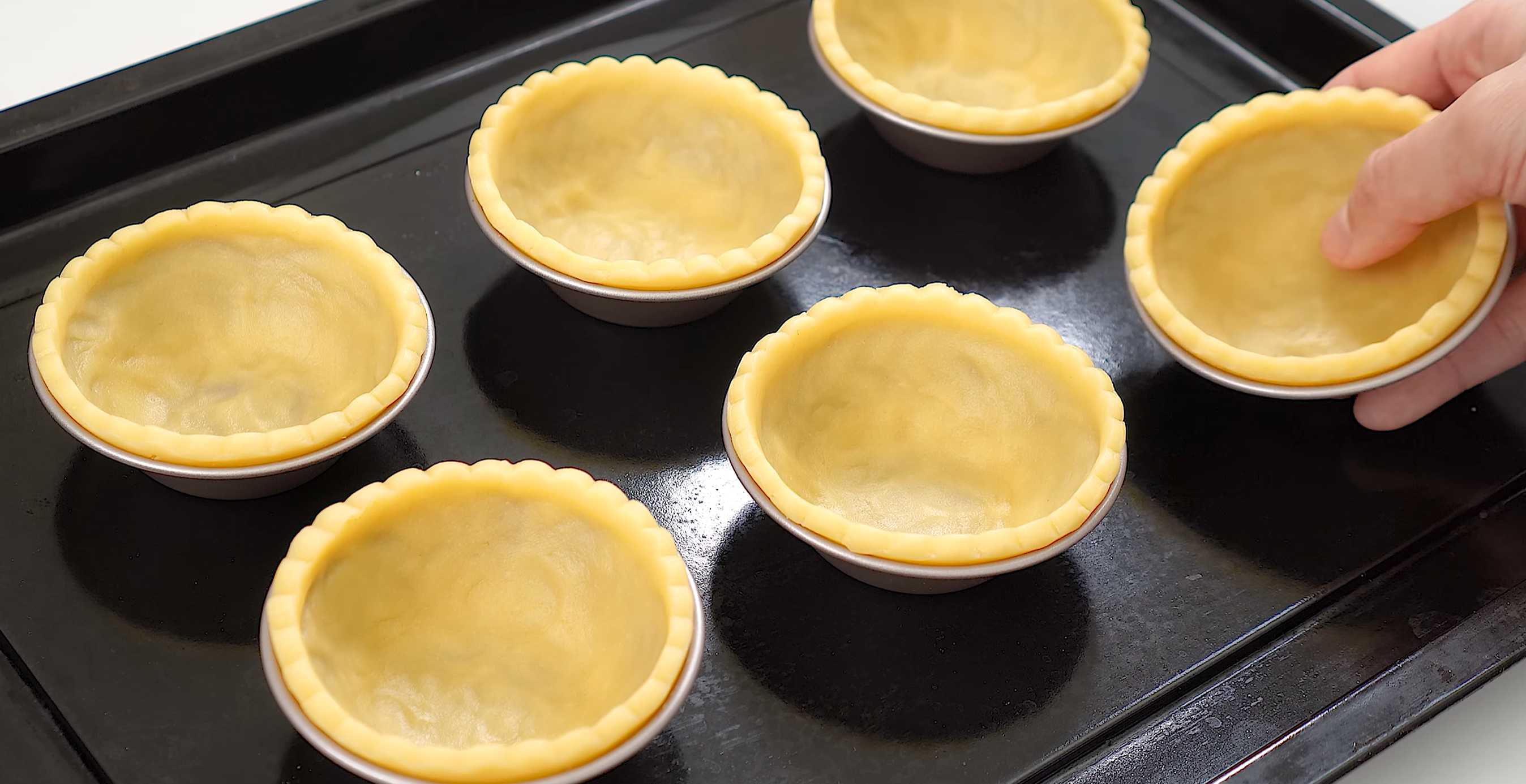 Яичные пирожные-тарталетки-Шаг 10