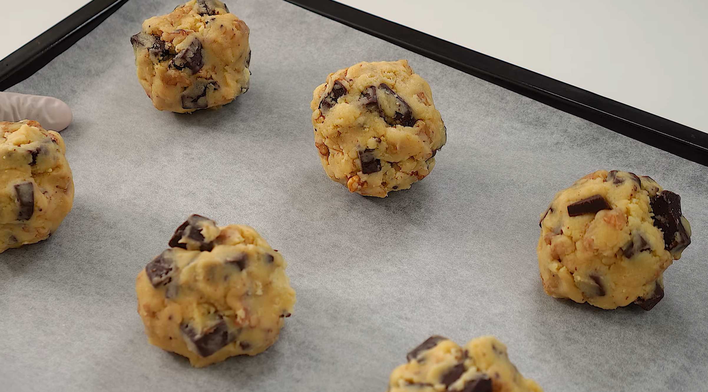 Печенье с шоколадной крошкой-Шаг 11