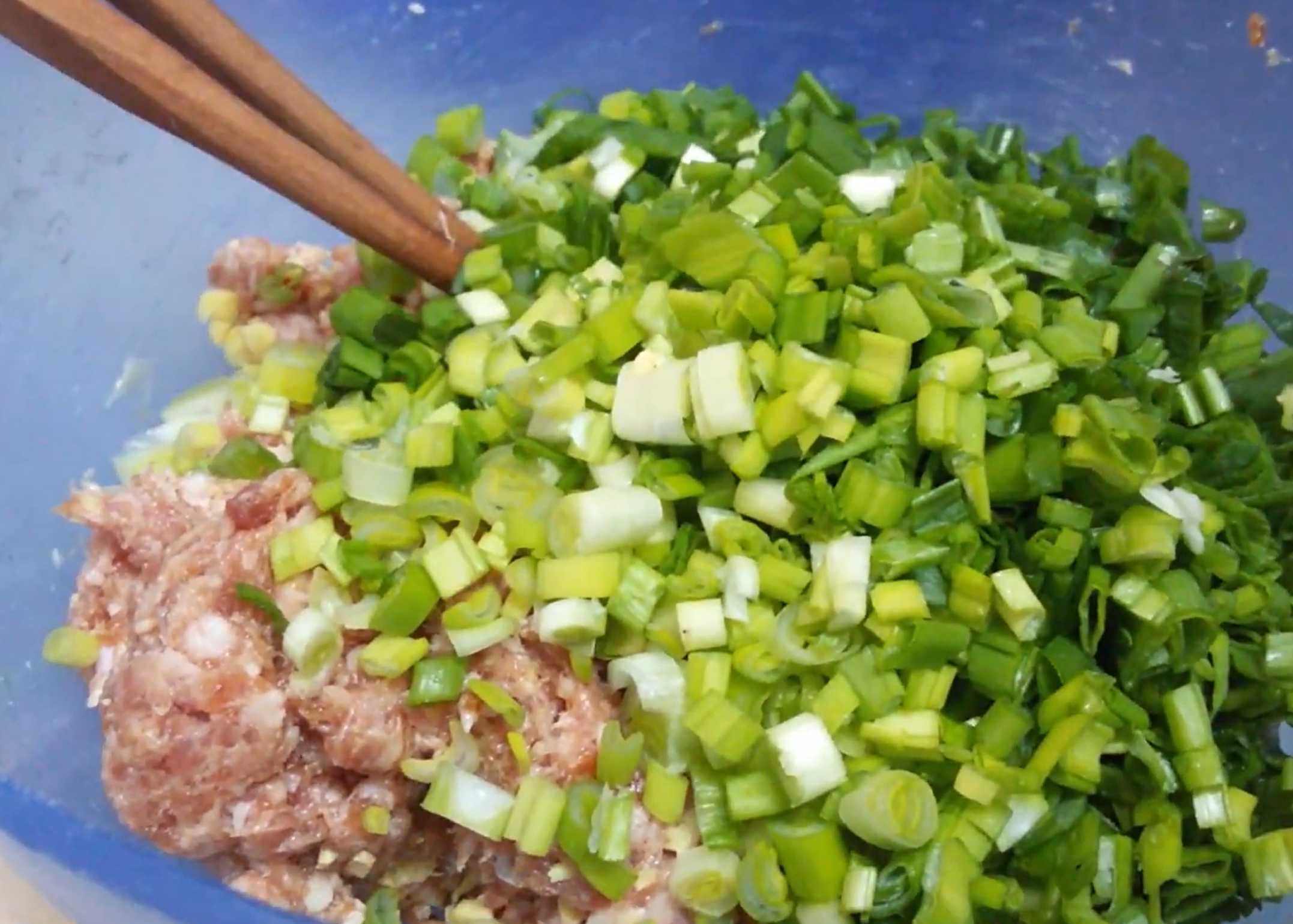 Китайские пельмени цзяоцзы-Шаг 2