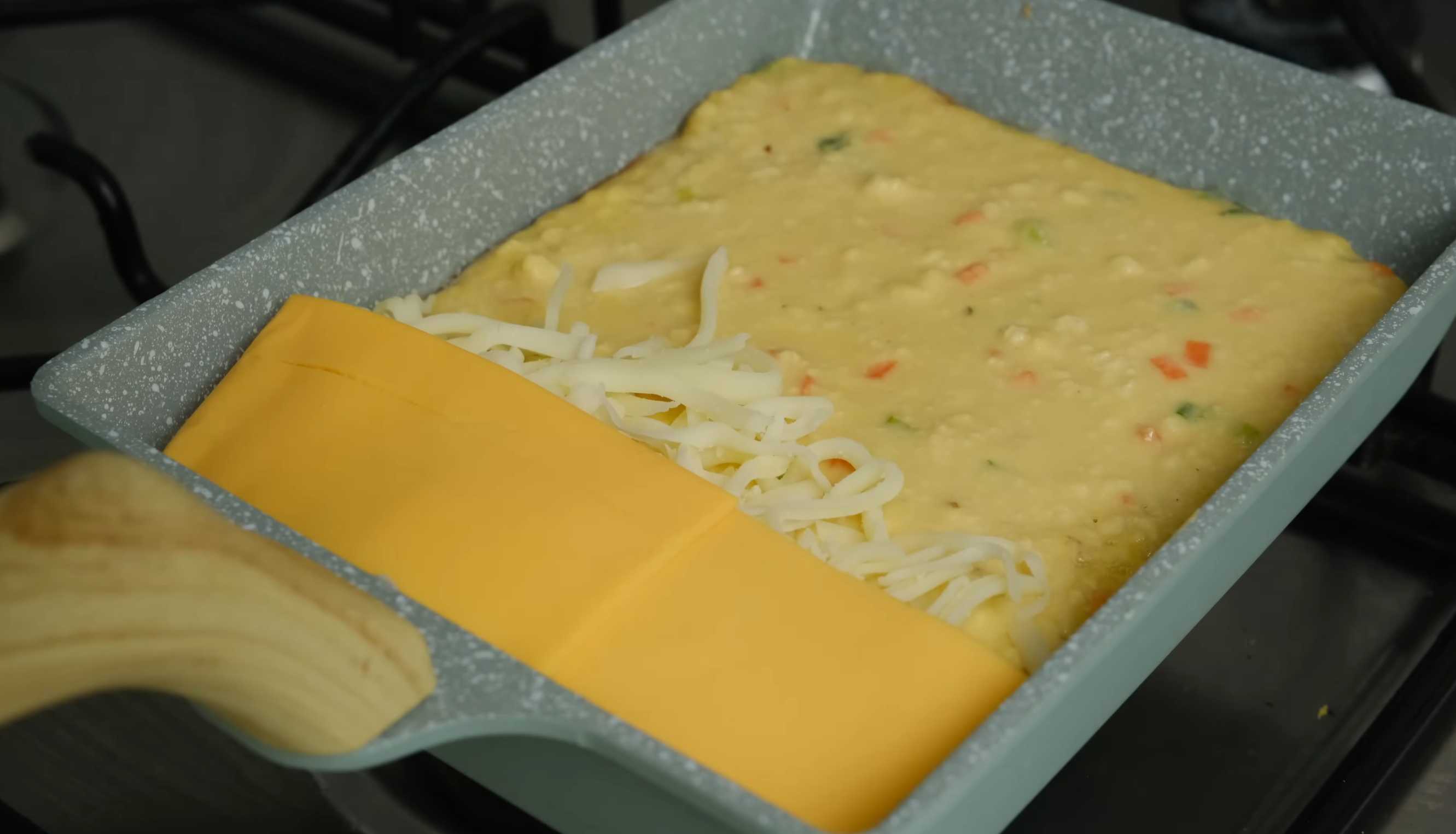 Омлет из тофу-Шаг 8