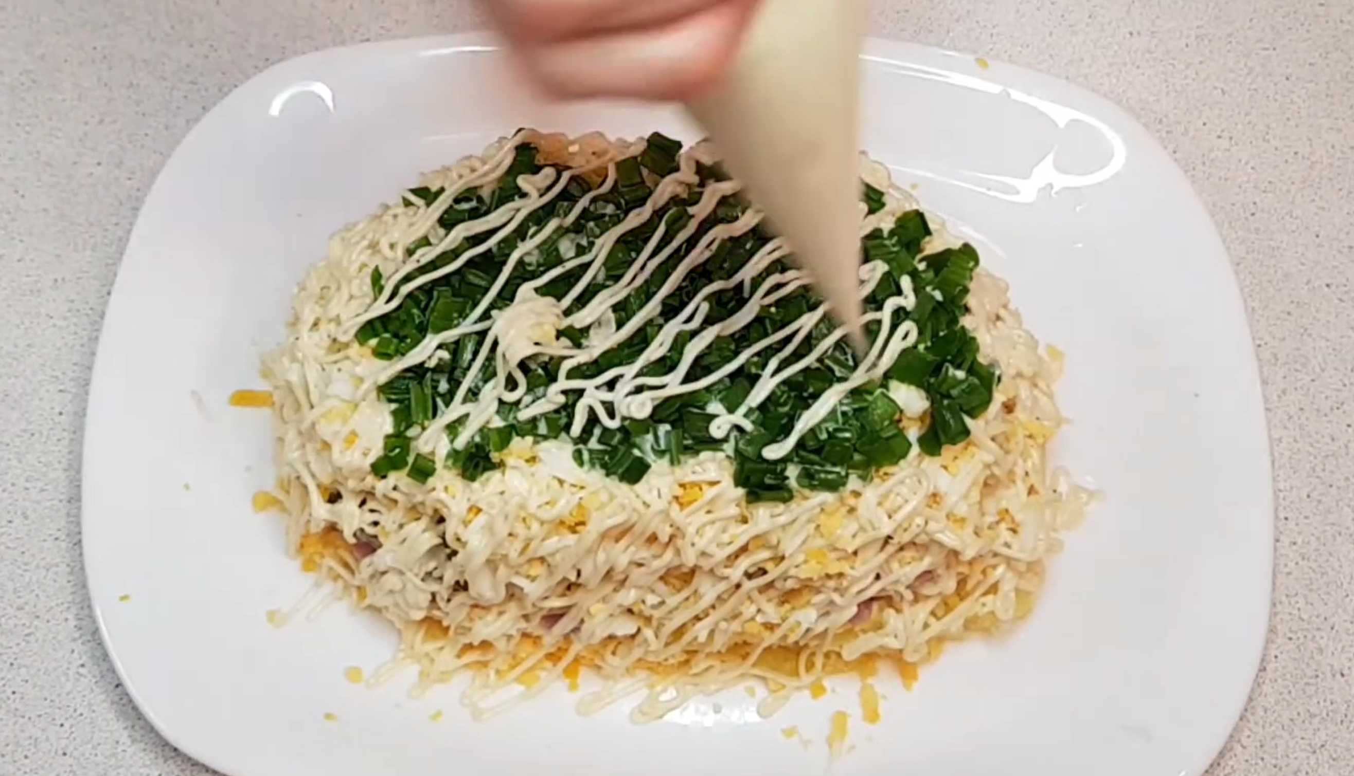 Оливье под шубой-Шаг 7