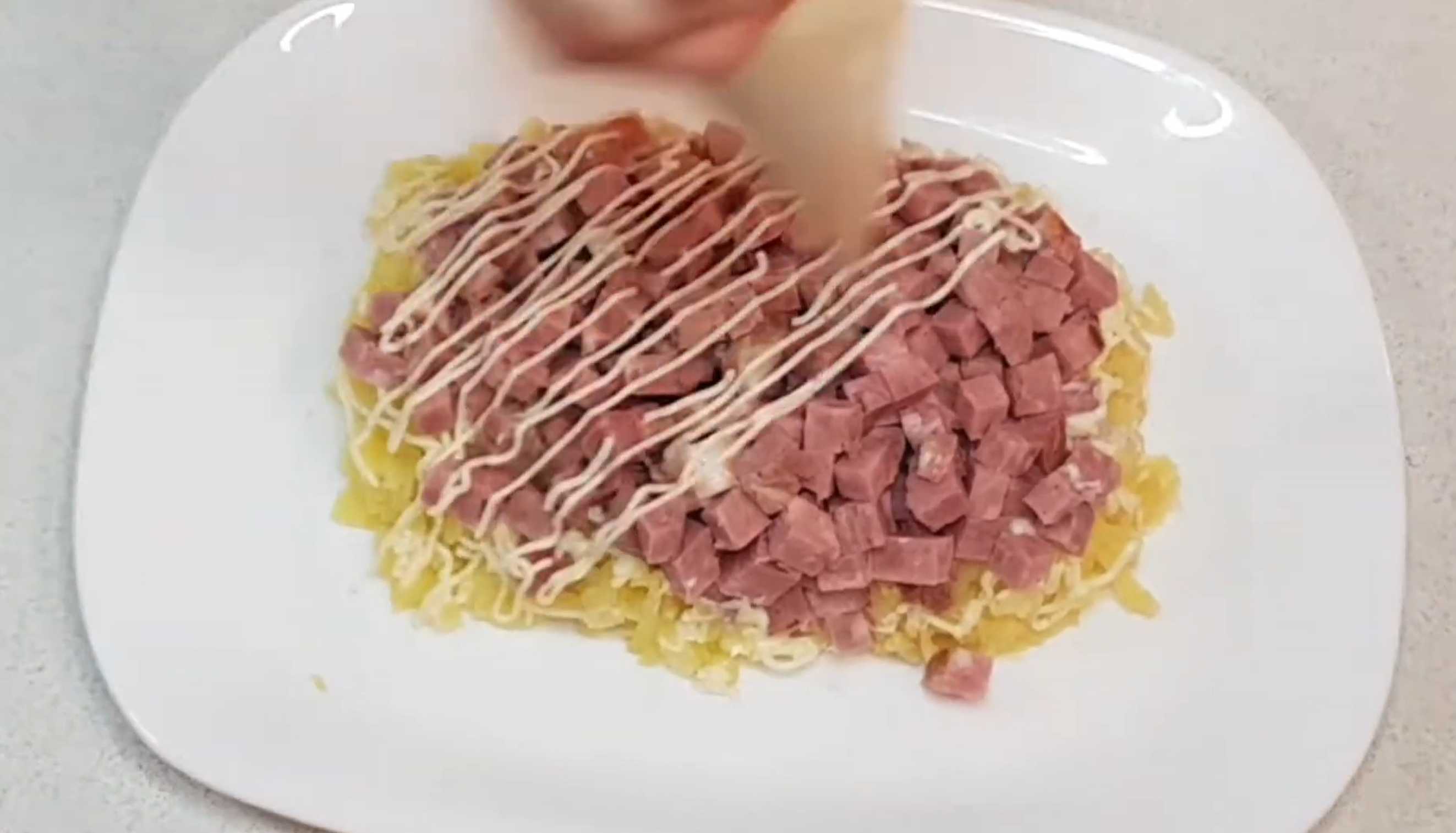 Оливье под шубой-Шаг 4