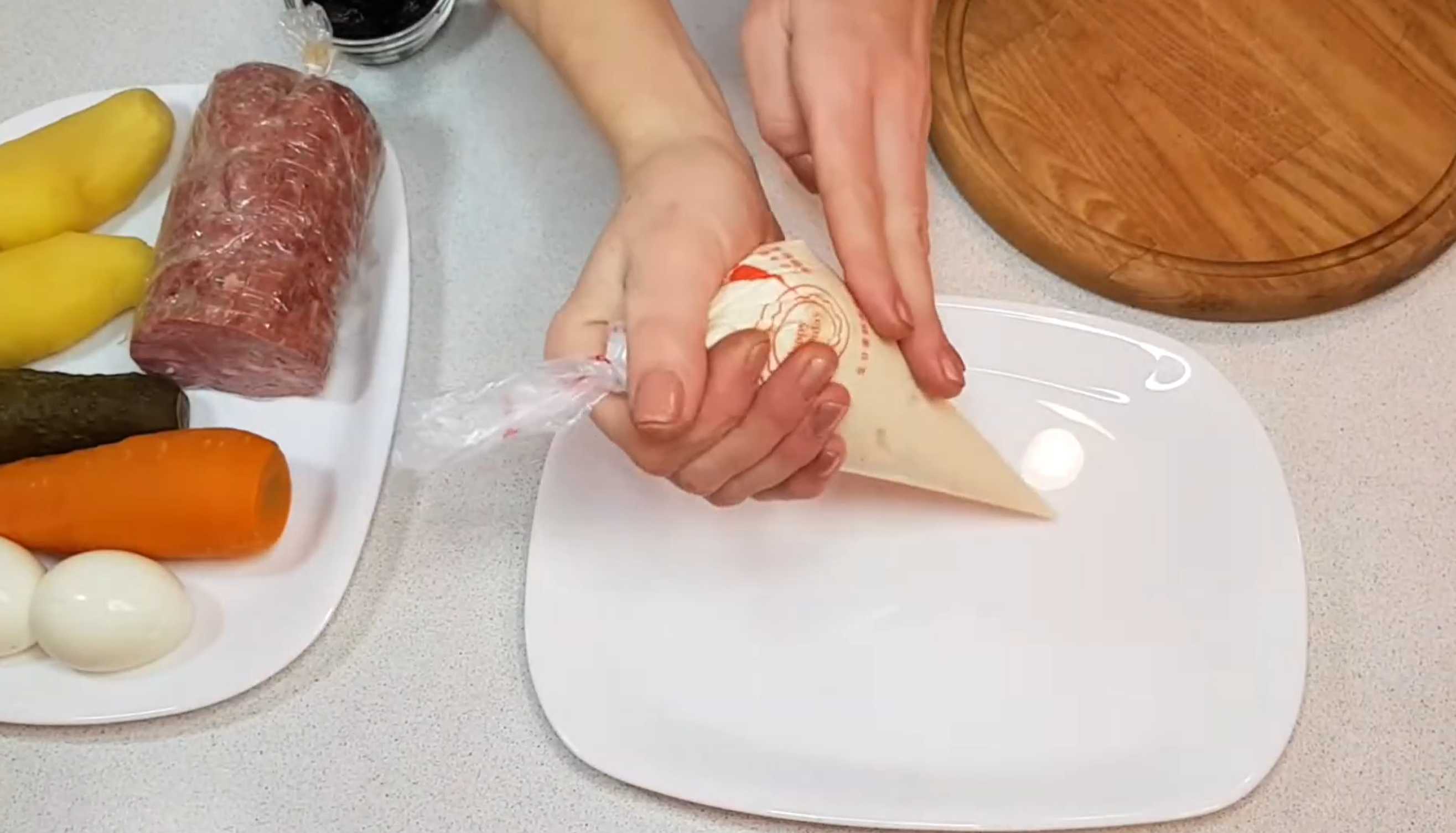 Оливье под шубой-Шаг 2